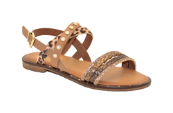 SANADALO LEOPARDO TRECCIA HAVANA COMB